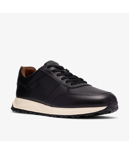 「Clarks」 ローカットスニーカー UK6 ブラック メンズ_画像8
