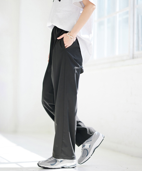 「JOURNAL STANDARD」 イージーパンツ 38 ベージュ レディース_画像5