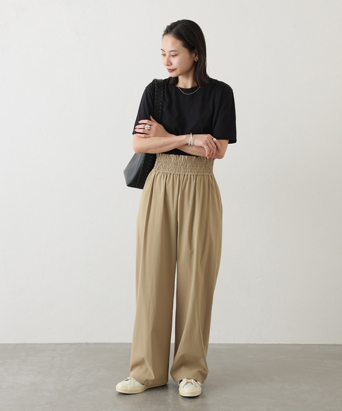 「JOURNAL STANDARD」 イージーパンツ 38 ベージュ レディース_画像8