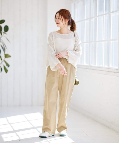 「JOURNAL STANDARD」 イージーパンツ 38 ベージュ レディース_画像10