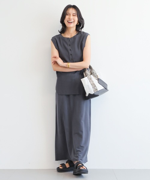 「MOHI」 フラットサンダル 38 オフホワイト レディース_画像8