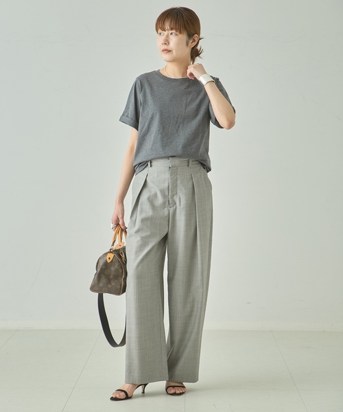 「journal standard L'essage」 半袖Tシャツ - ホワイト レディース_画像6
