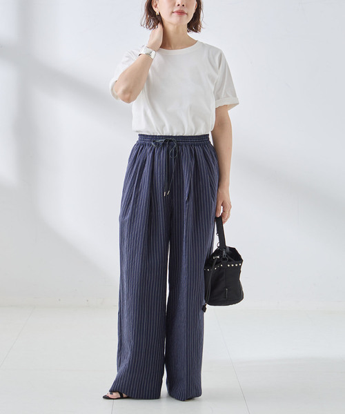 「journal standard L'essage」 半袖Tシャツ - ホワイト レディース_画像7