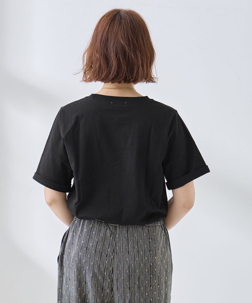 「journal standard L'essage」 半袖Tシャツ - ホワイト レディース_画像10