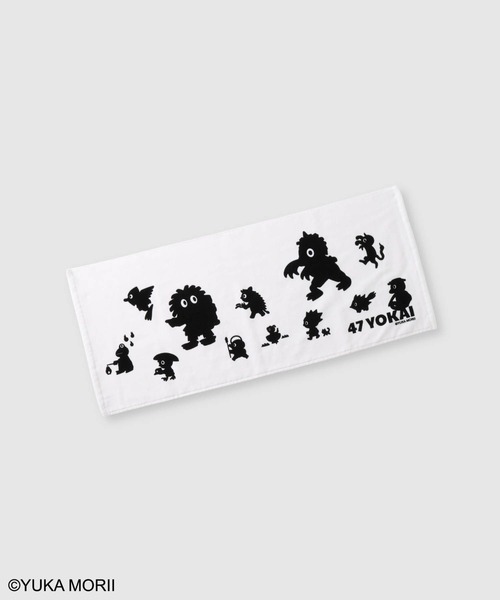 タオル 「47YOKAI /47ようかい」キャラクターフェイスタオル