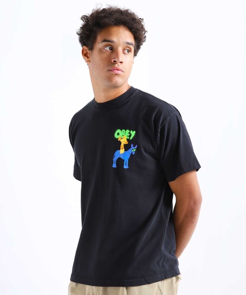 「OBEY」 半袖Tシャツ M ホワイト メンズ_画像4