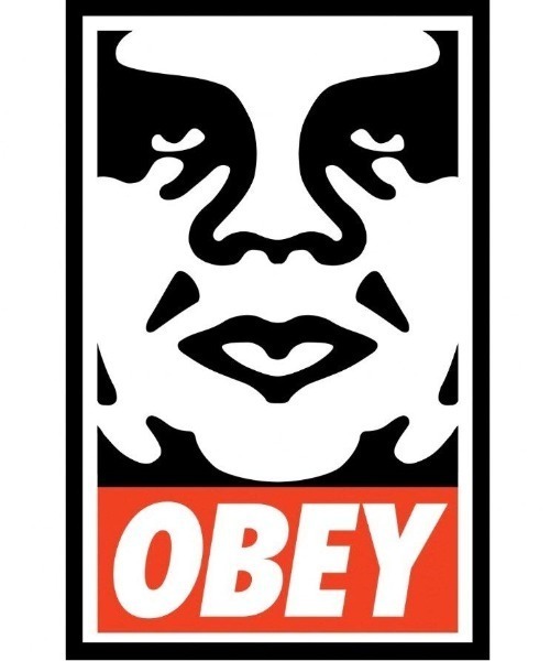 「OBEY」 半袖Tシャツ M ホワイト メンズ_画像8
