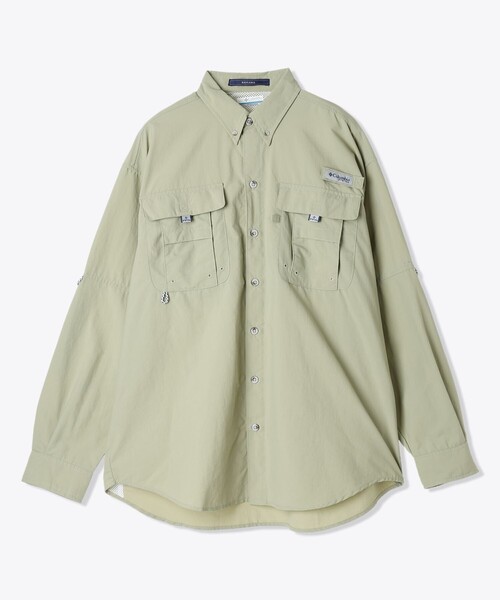 colombia バハマII ロングスリーブシャツ　カーキ L Columbia コロンビア Bahama II Long Sleeve Shirt バハマ