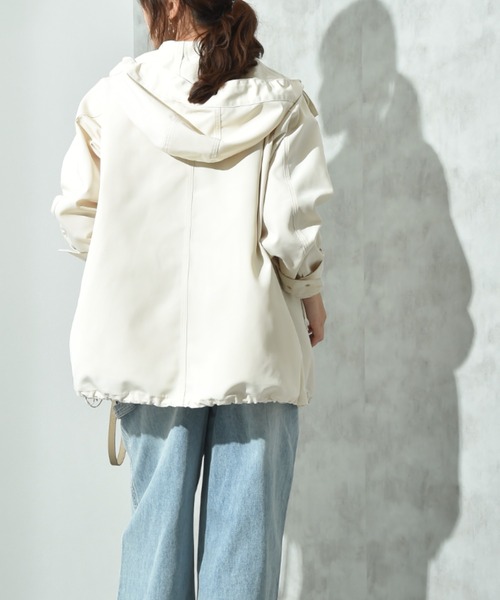美品　UNTITLED フード ショートコート マウンテンパーカー 2025年最新】UNTITLED(アンタイトル)◇タフタマウンテンコートの