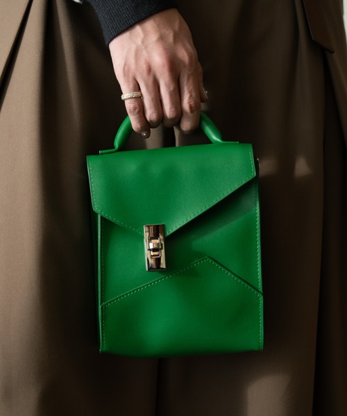 soerte ショルダーバッグ 2way square shoulder bag/2wayスクエア