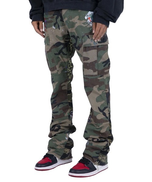 mnml（ミニマル） カーゴパンツ 「mnml」CONTRAST BOOTCUT CARGO