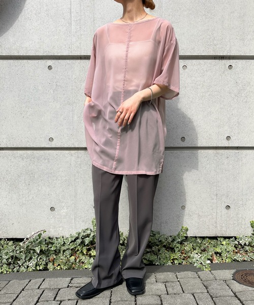 トップス mo チェックジャガード 短丈カーデトップス | JILL by JILL STUART