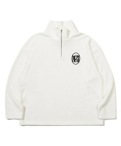 トレーナー スウェット A'GEM/9 × .kom「TARGETTO/ターゲット」TERRY HALF ZIP UP SWEAT SHIRT/テリー Target トレーナー スウェット A'GEM/9 × .kom「TARGETTO