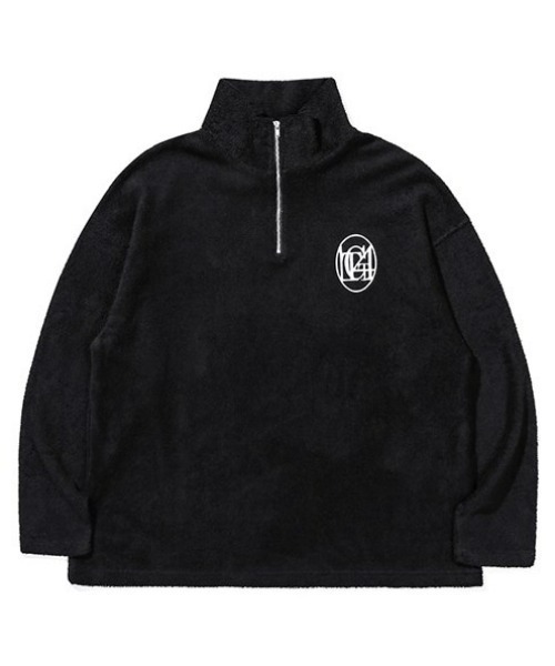 トレーナー スウェット A'GEM/9 × .kom「TARGETTO/ターゲット」TERRY HALF ZIP UP SWEAT SHIRT/テリー Target トレーナー スウェット A'GEM/9 × .kom「TARGETTO
