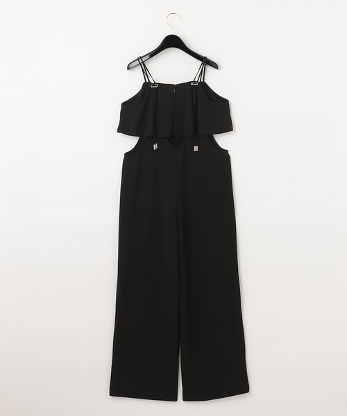 グレースコンチネンタ　サイドカットサロペット サイドカットサロペット / GRACE CONTINENTAL | GRACE