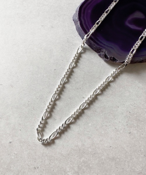 【MIANSAI】スターリングシルバー フィガロチェーンネックレス Magine ネックレス SILVER 925 スターリング シルバー フィガロ