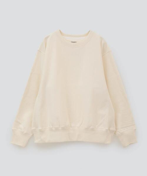 トレーナー スウェット 「MADE IN JAPAN」ORGANIC COTTON SWEAT レディース