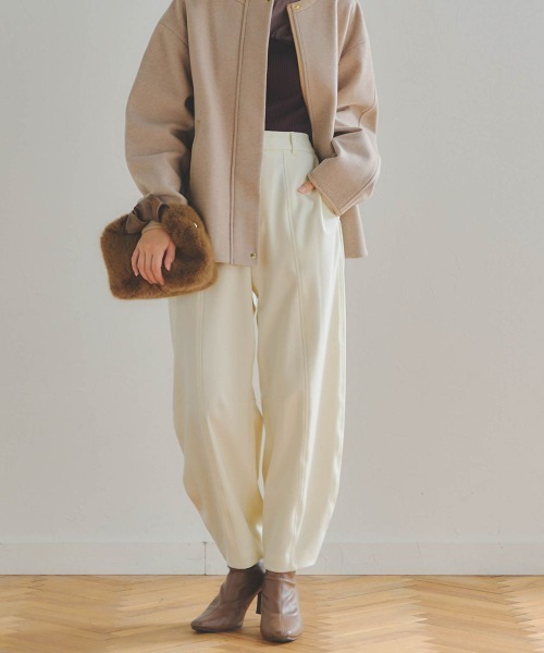 Droite lautreamont（ドロワット・ロートレアモン） ワイドパンツ 