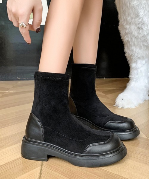 【むうみん】SARTORE ショートブーツ【新品未使用】 srt2414.jpg