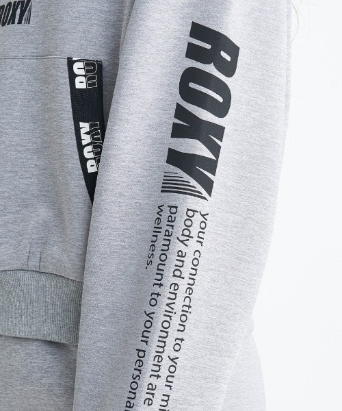 トレーナー スウェット MY WAY STAND ZIP/ロキシー速乾UVカットリラックスフィットハーフZIPスタンドブルゾン レディース ROXY トレーナー スウェット MY WAY STAND ZIP/ロキシー速乾UV
