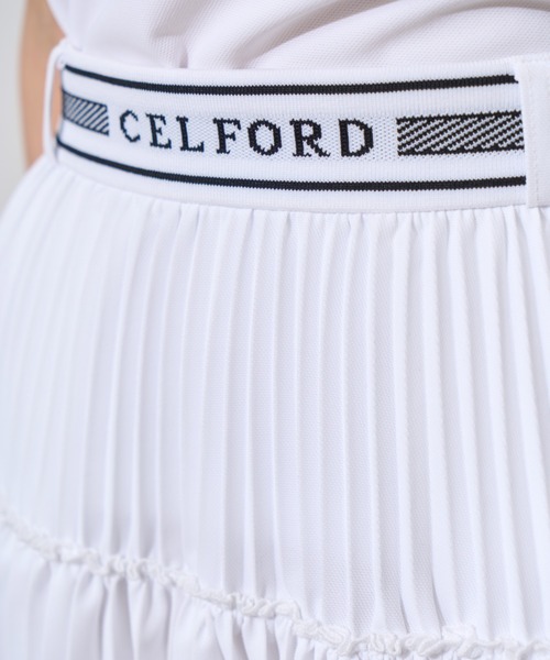 CELFORD（セルフォード） スカート 「CELFORDGOLF」ジャガードプリーツ