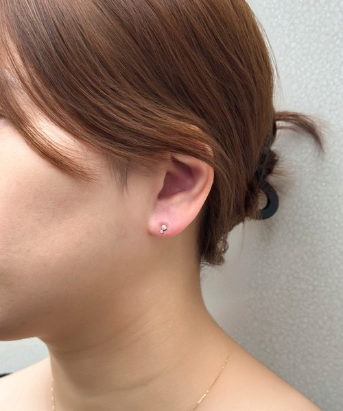 Phoebe（フィービー） ピアス 「ラストワン」「K10」アシンメトリー 