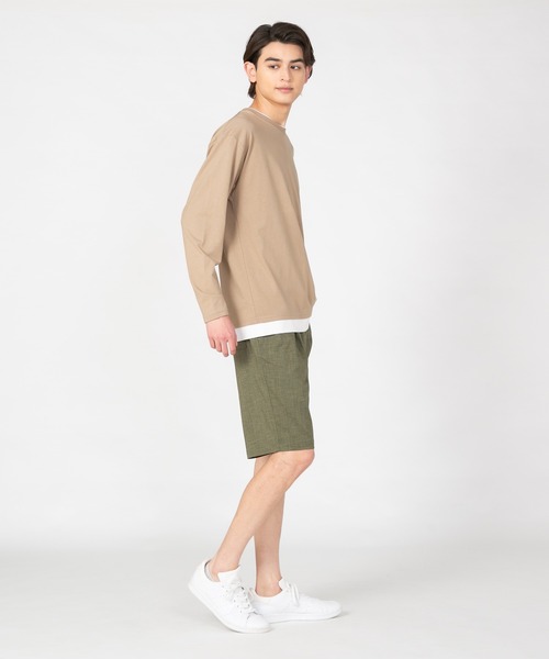 storymfg ショートパンツ リネン JEANS MATE パンツ 「NATURAL STORY/ナチュラルストーリー」快適