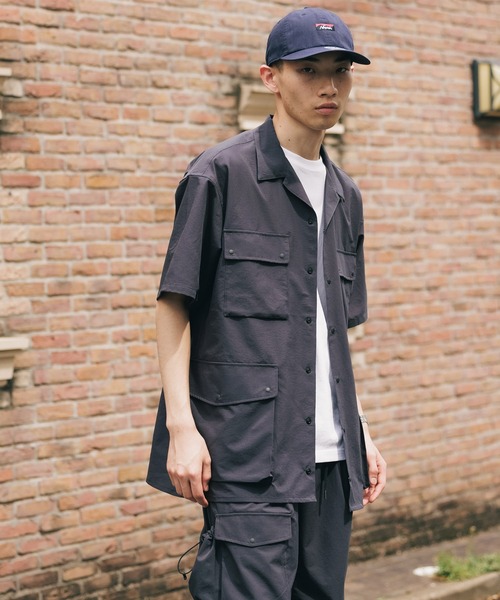 トップス NANGA Dot Air UTILITY SHORT SLEEVE SHIRT NANGA Dot Air Utility pocket Short Sleeve Shirt