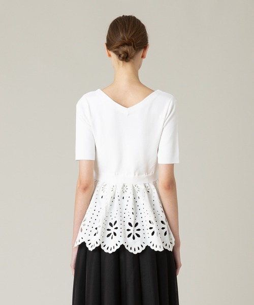 LOULOU WILLOUGHBY】ペプラムフーディプルオーバー LOULOU WILLOUGHBY