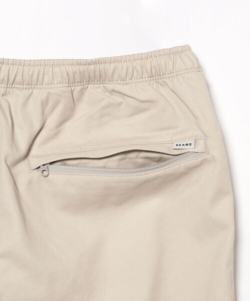 BEAMS パンツ ベーシック ツイル イージーパンツ メンズ