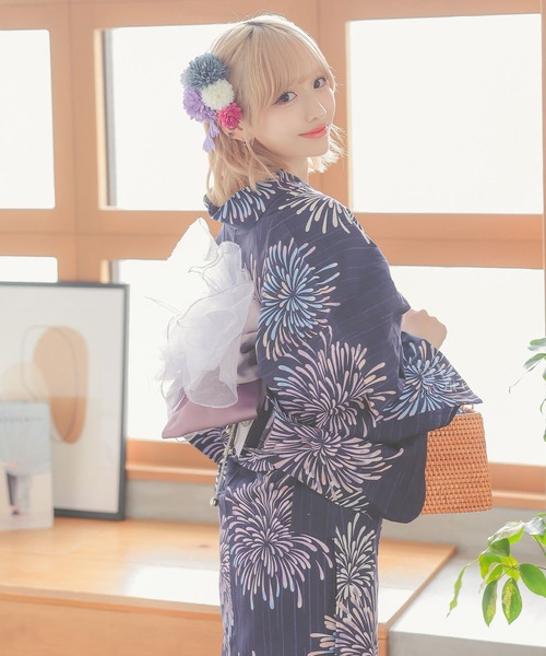 浴衣　3点セット 楽天市場】＼浴衣フェス／7/31まで限定☆クーポンで1BUY50%OFF