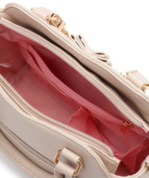 Ober Tashe（オーバータッシェ） ボストンバッグ Wキルトチャーム付