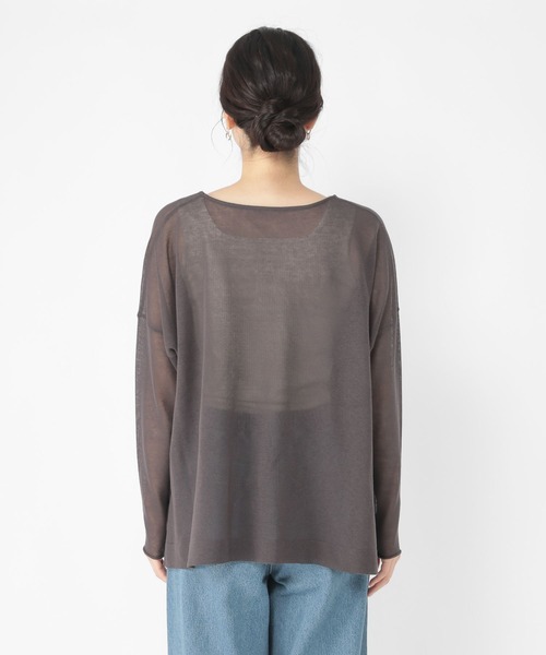 studio CLIP（スタディオクリップ） ニット セーター 14ゲージコットン