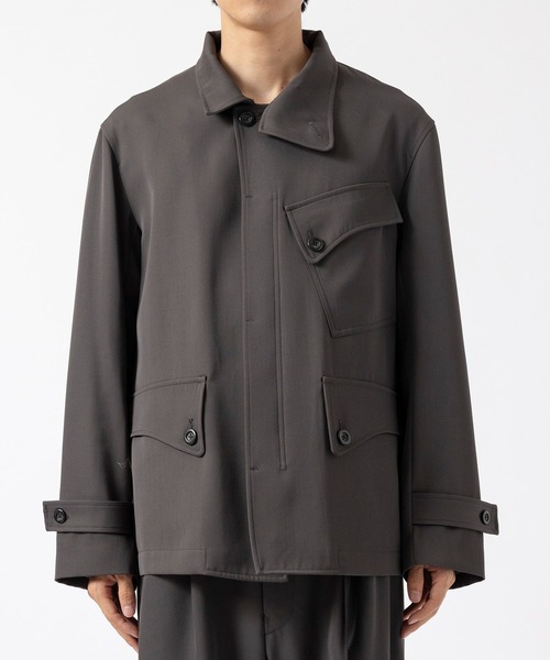 UJOH（ウジョー） ブルゾン アウター Curve Stand Collar Blouson