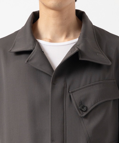 UJOH（ウジョー） ブルゾン アウター Curve Stand Collar Blouson