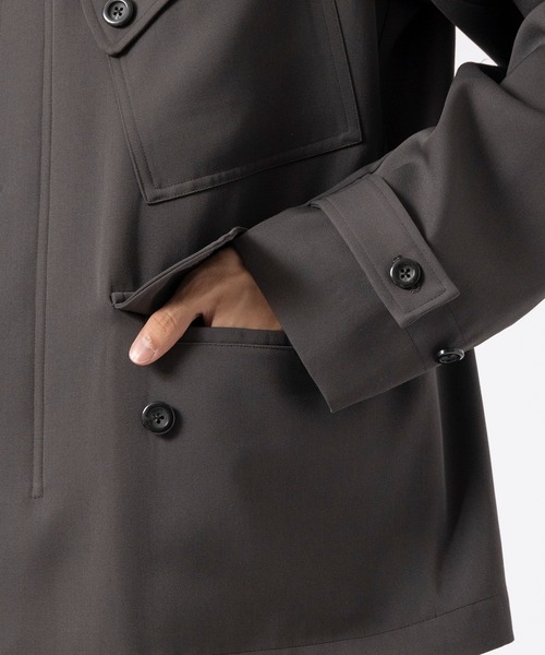 UJOH（ウジョー） ブルゾン アウター Curve Stand Collar Blouson