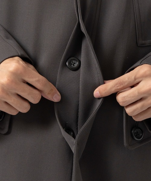UJOH（ウジョー） ブルゾン アウター Curve Stand Collar Blouson