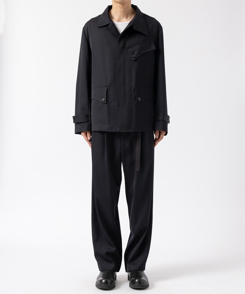 UJOH（ウジョー） ブルゾン アウター Curve Stand Collar Blouson 