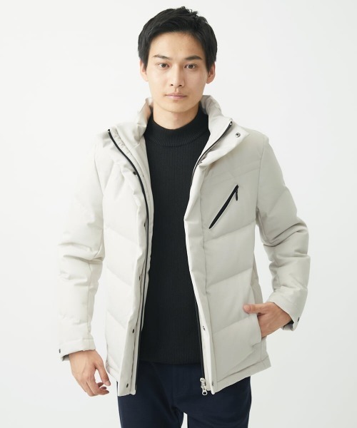 MKポンチョ フード付き フロントジップL/XL ブラックホワイト