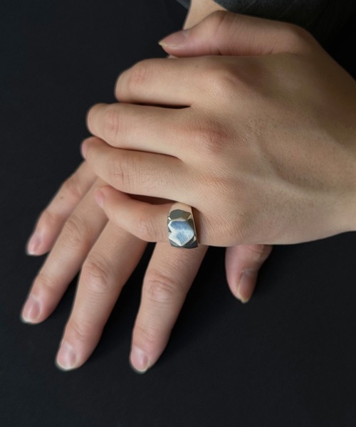 whoseA（フーシー） 指輪 リング 「silver925」polygonRing/ポリゴン