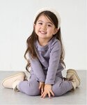 tシャツ 「フワもちっと」吸湿発熱ちびフリル長...の詳細画像4