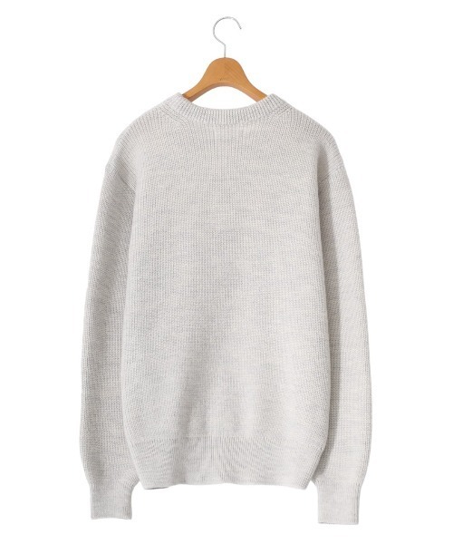 新品BRIEFING正規品バイカラーCREW NECK KNIT