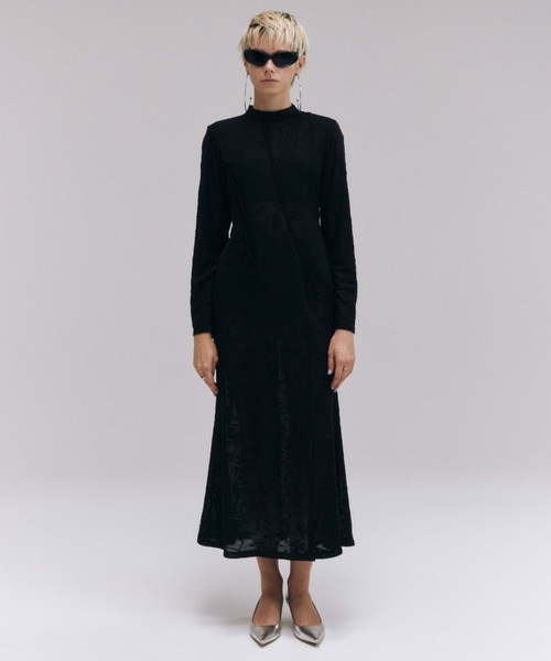 JOSE MOON（ジョゼムーン） ワンピース SQUARE SHOULDER JACQUARD