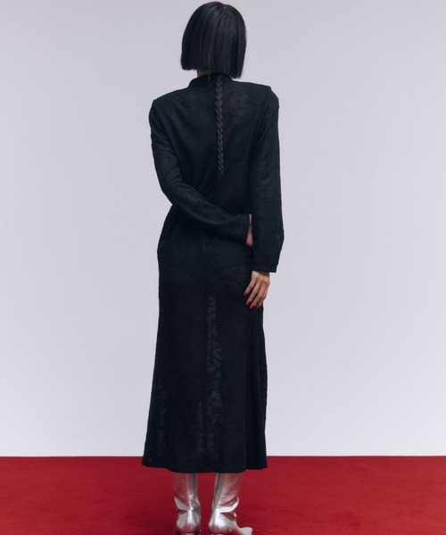 JOSE MOON（ジョゼムーン） ワンピース SQUARE SHOULDER JACQUARD