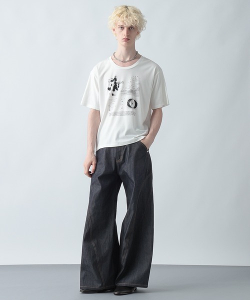 HARE ジーンズ 「SET UP対応」3ディメンションデニムパンツ(HARE