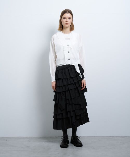 LANVIN en Bleu 「LANVIN Bleu」 ニットカーディガン 38