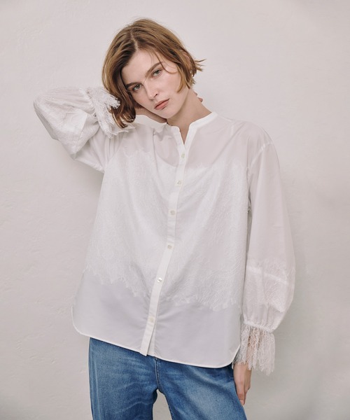allureville｜オーガンザボウブラウス | Rakuten Fashion(楽天
