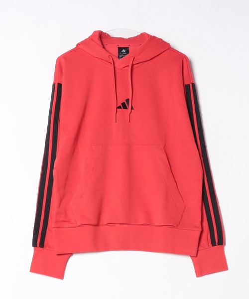 adidas パーカー エッセンシャルズ スリーストライプス フレンチ