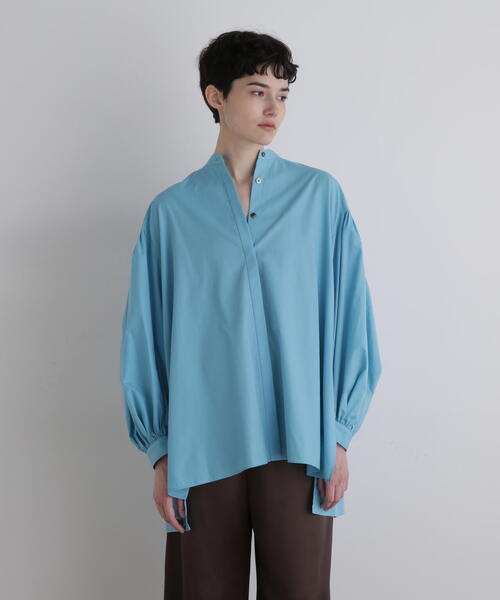 LE PHIL（ル フィル） ブラウス シャツ タイプライターギャザー