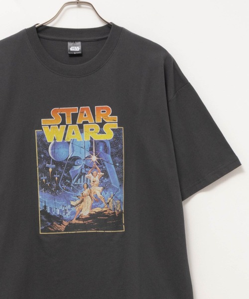 ☆US Disney Parks☆男女兼用 スターウォーズ アニメ風Tシャツ u0037-1.jpg